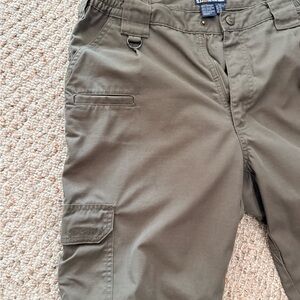 5.11 Utility Cargo Tactical Pants in Olive Green